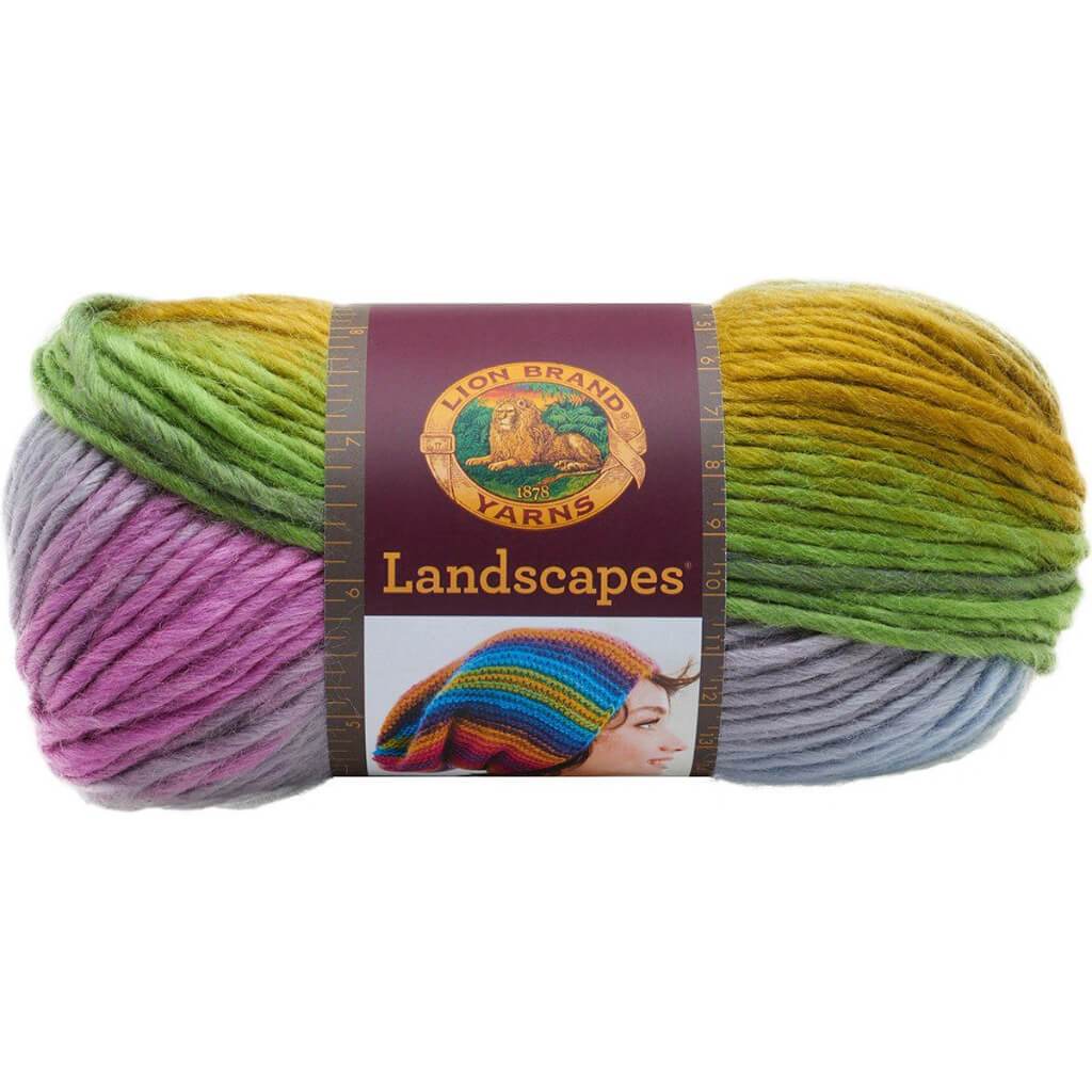 Lion Brand Landscapes Yarn Wild Flowers