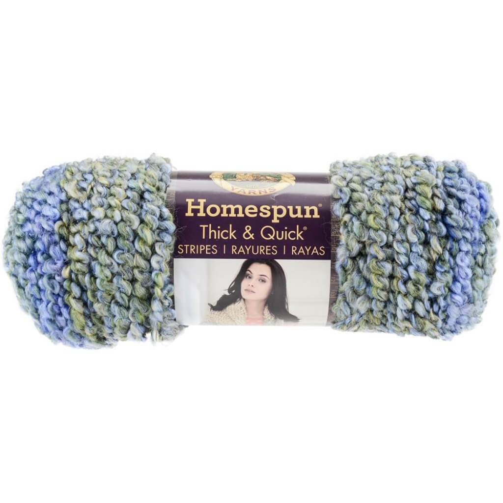 Homespun Thick &amp; Quick Yarn Lakeside Stripes