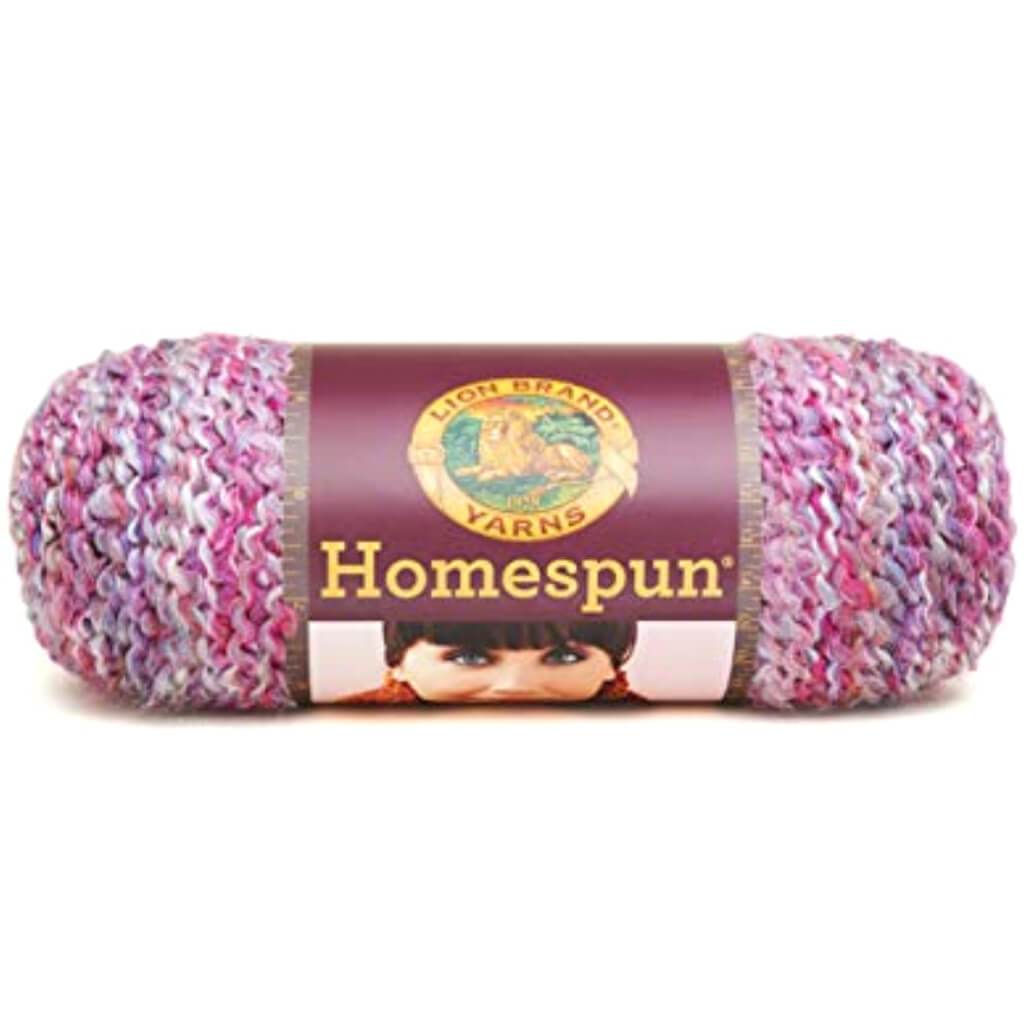 Lion Brand Homespun Thick &amp; Quick Yarn Mixed Berries