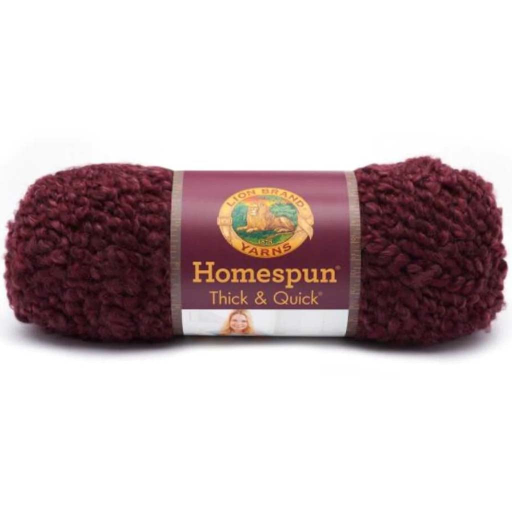 YARN HOMESPUN T&amp;Q GARNET 