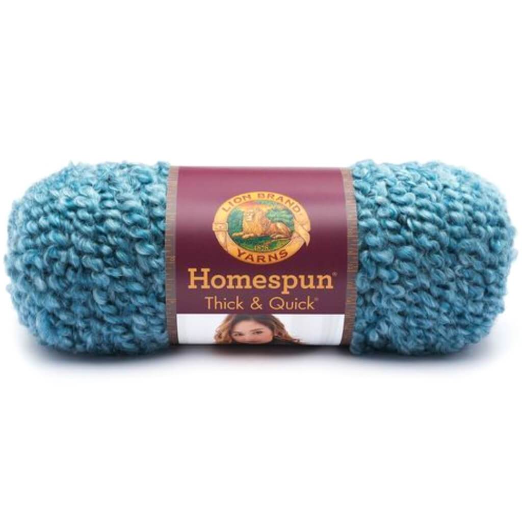 Lion Brand Homespun Thick &amp; Quick Yarn Tourmaline