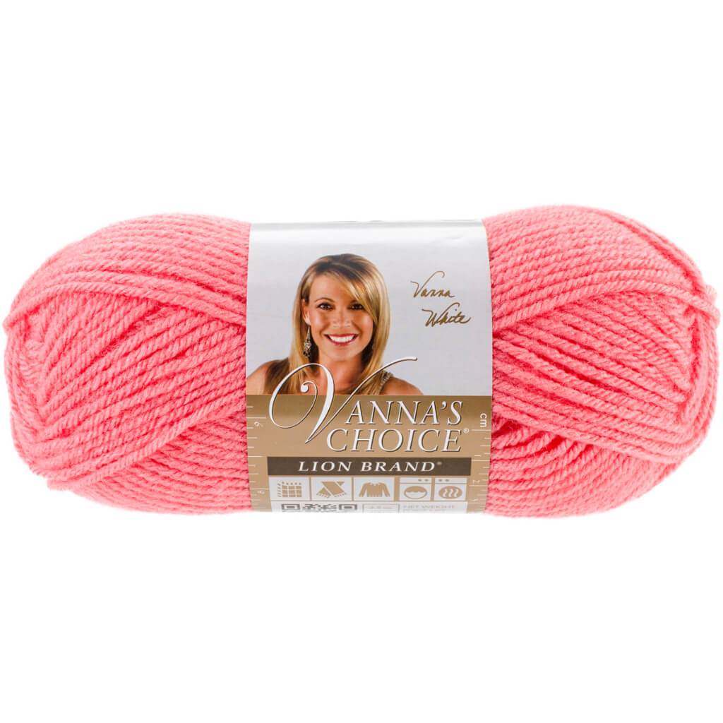 Lion Brand Vanna's Choice Yarn Pink Grapefruit