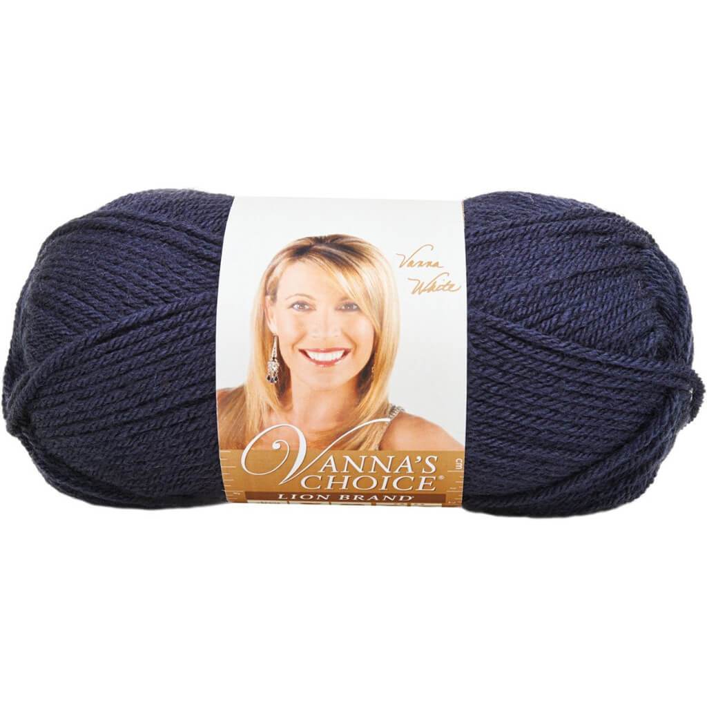 Lion Brand Vanna&#39;s Choice Yarn Navy