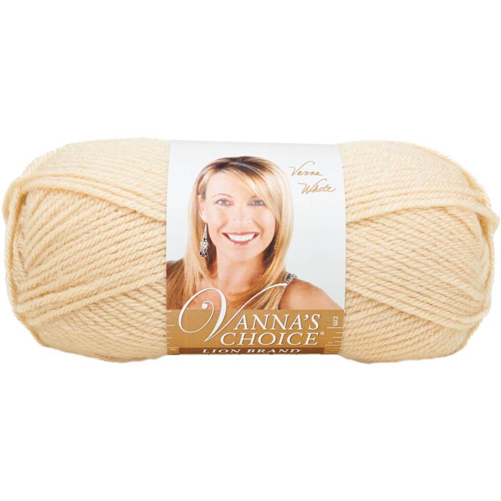 Lion Brand Vanna&#39;s Choice Yarn Beige