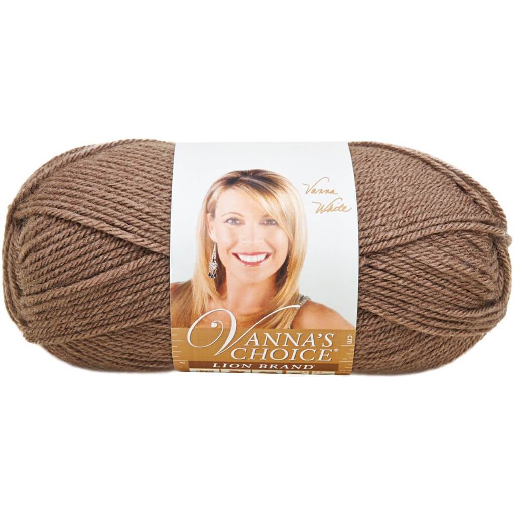 Lion Brand Vanna&#39;s Choice Yarn Taupe