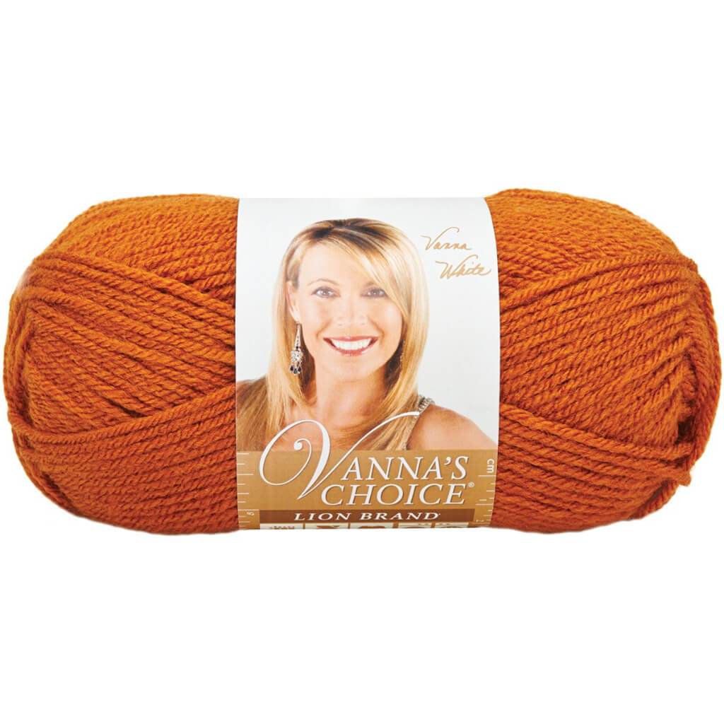 Lion Brand Vanna&#39;s Choice Yarn Rust