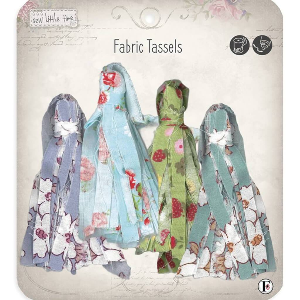 Fabric Editions Sew Little Time Sew-On Applique Tassels