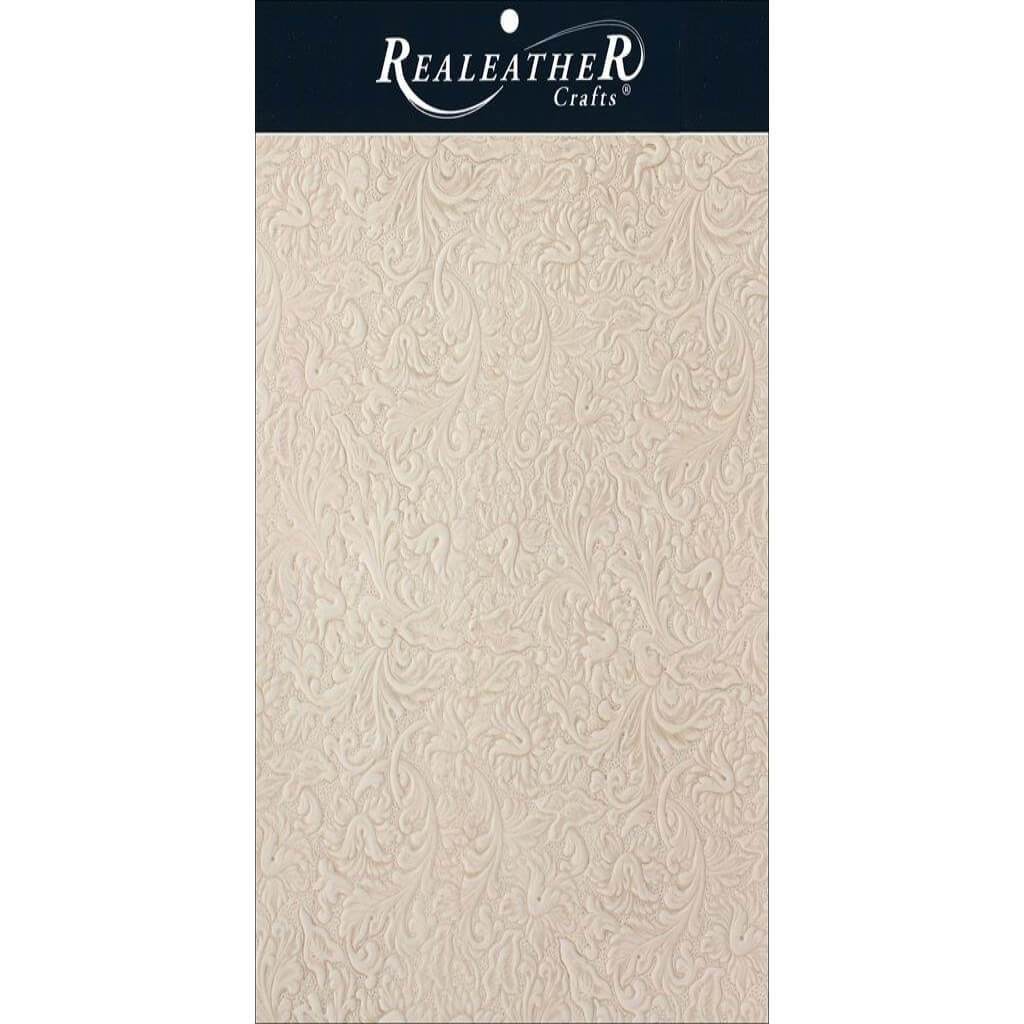 Realeather Crafts Acanthus Trim Piece 8in x 11in Natural