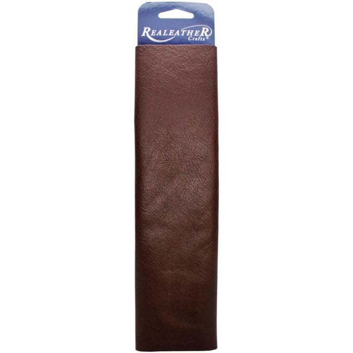 Realeather Crafts Leather Premium Trim Piece 8.5in x 11in Brown