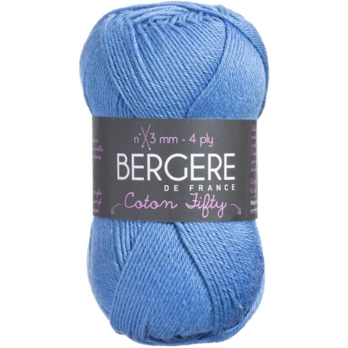 Bergere De France Coton Fifty Bleuet Yarn 50g