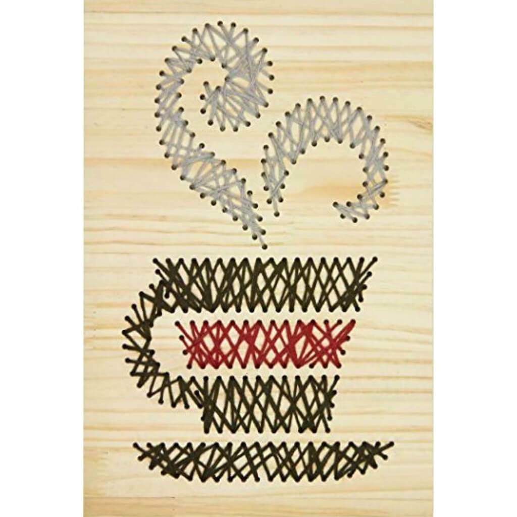 String Art Kit Java 10inX14in