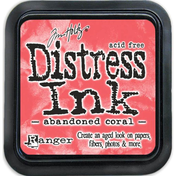 Tim Holtz Distress Ink Pad Abandoned Coral