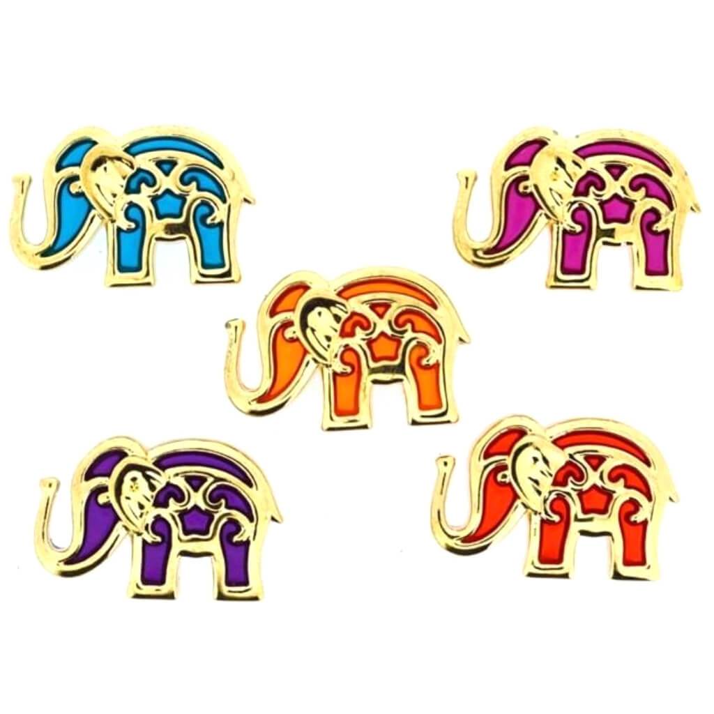 Dress It Up Embellishments Bollywood Elephants