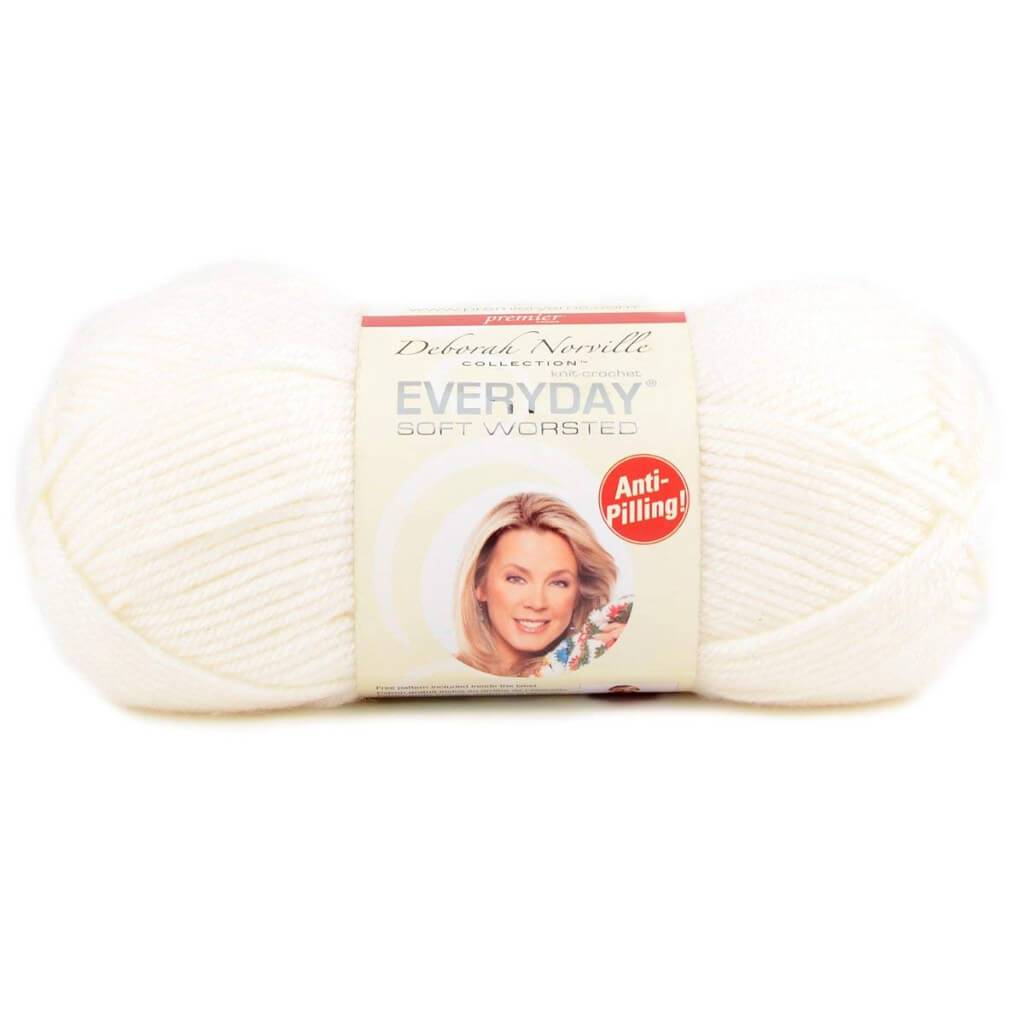 Yarn Soft Worsted So Snow White 