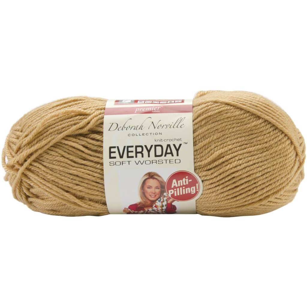 Premier Yarns Anti-Pilling Everyday Worsted Solid Yarn Caramel