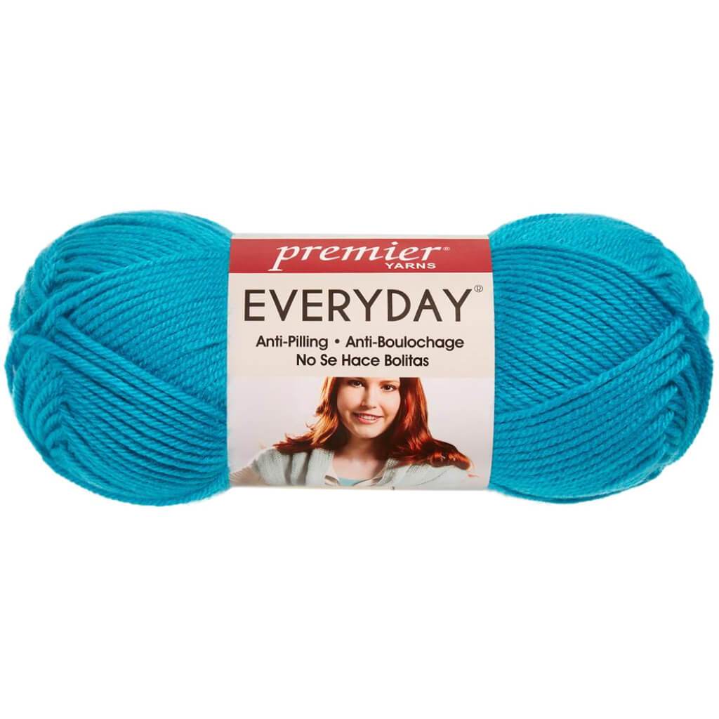 Premier Yarns Anti-Pilling Everyday Worsted Solid Yarn Azure