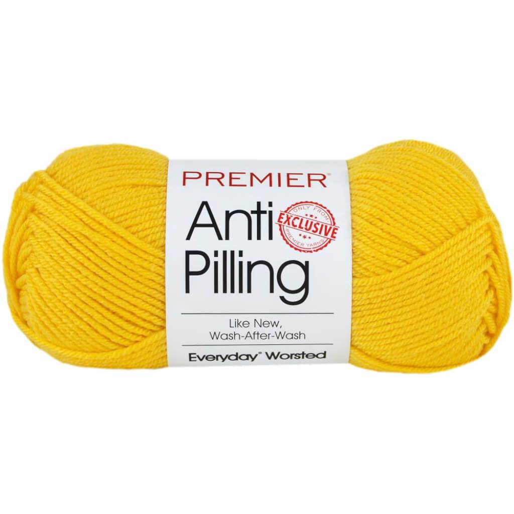 Premier Yarns Anti-Pilling Everyday Worsted Solid Yarn Lemon