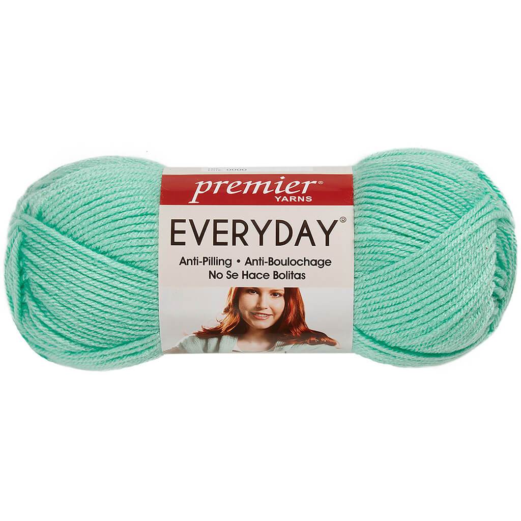 Premier Yarns Anti-Pilling Everyday Worsted Solid Yarn Glass