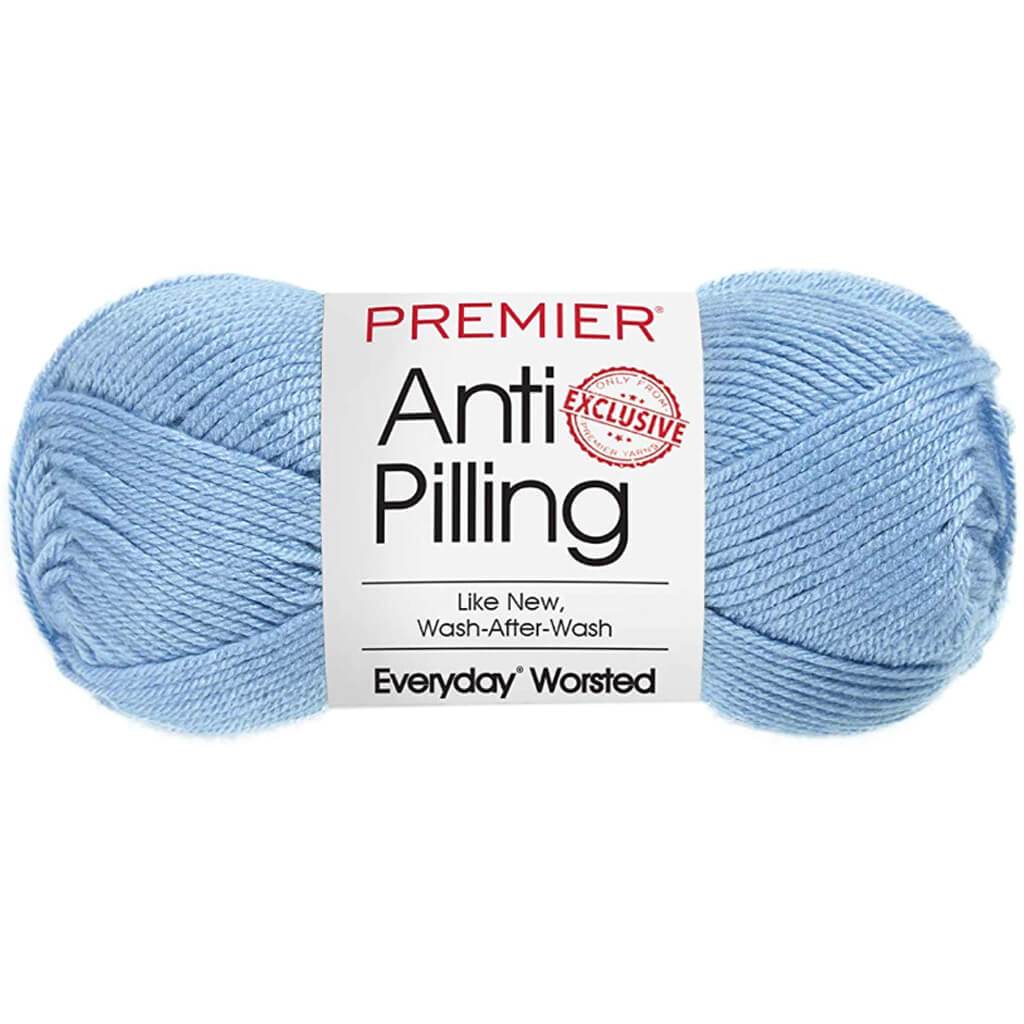 Premier Yarns Anti-Pilling Everyday Worsted Solid Yarn Baby Blue