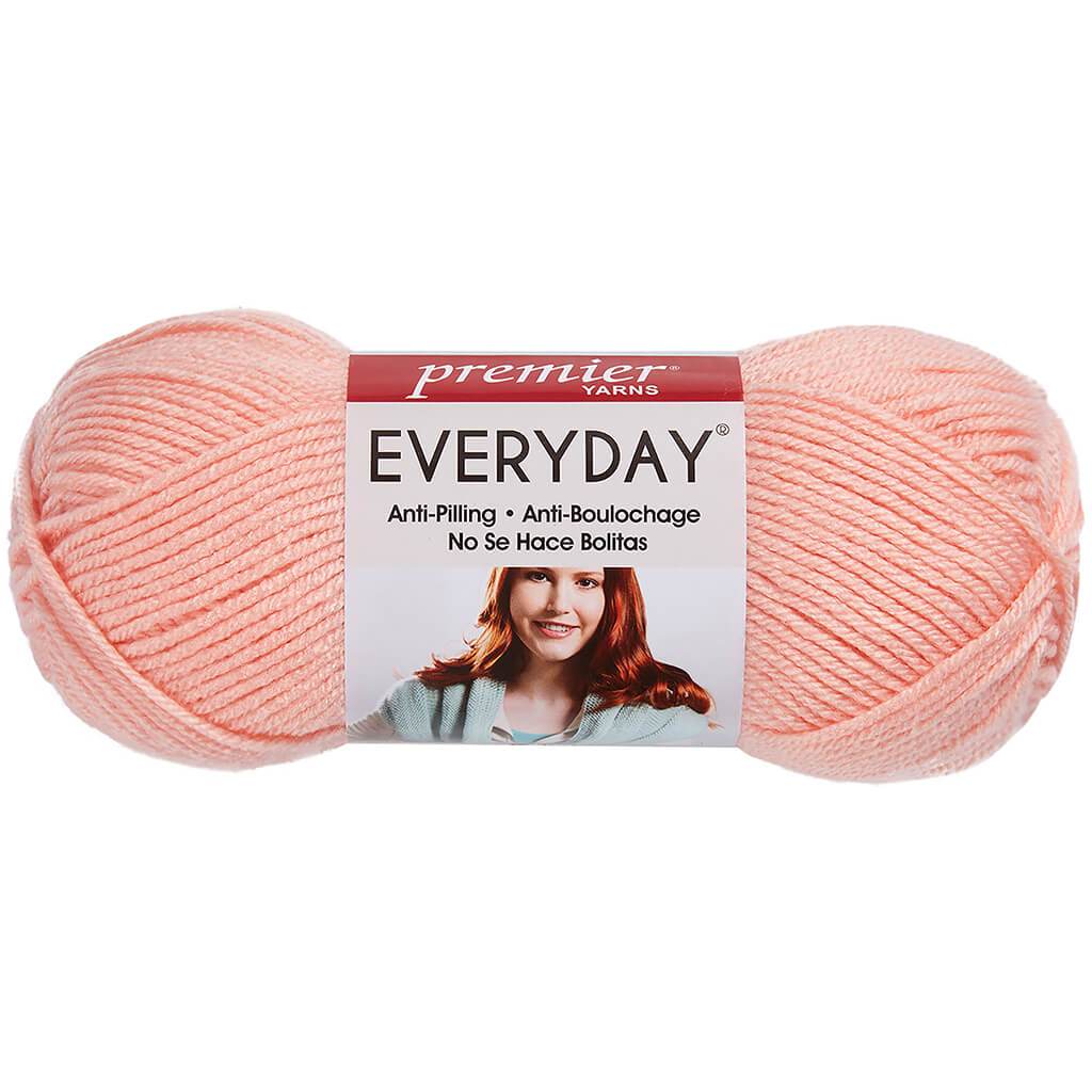 Premier Yarns Anti-Pilling Everyday Worsted Solid Yarn Soft Peach