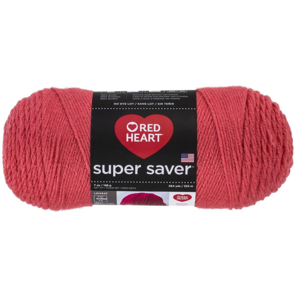 Red Heart Super Saver Yarn Flamingo