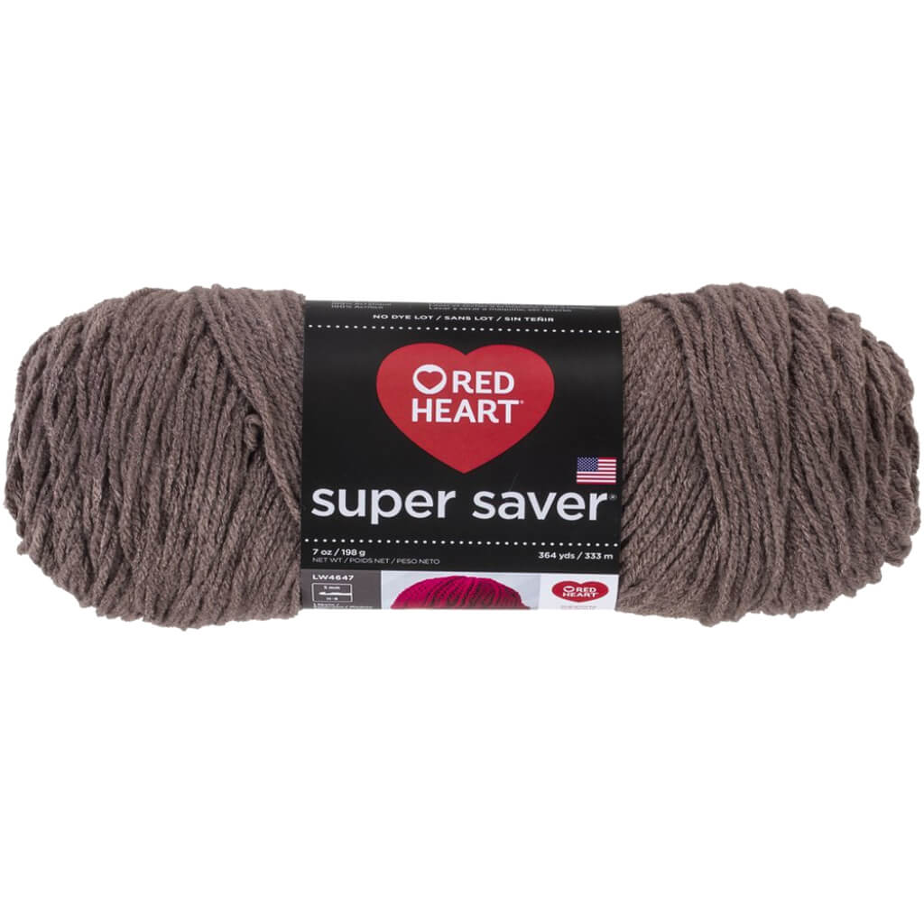 Red Heart Super Saver Yarn Mushroom