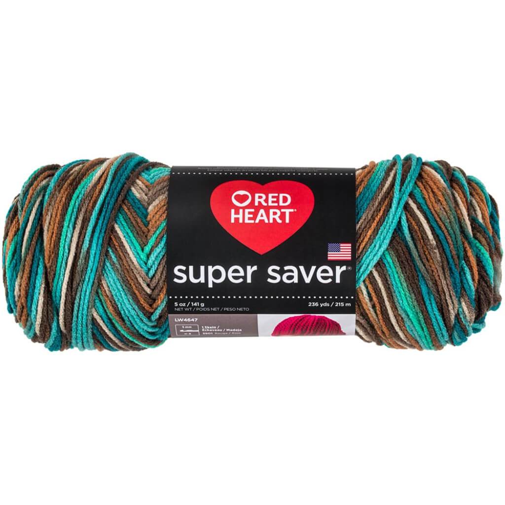 Red Heart Super Saver Yarn Reef