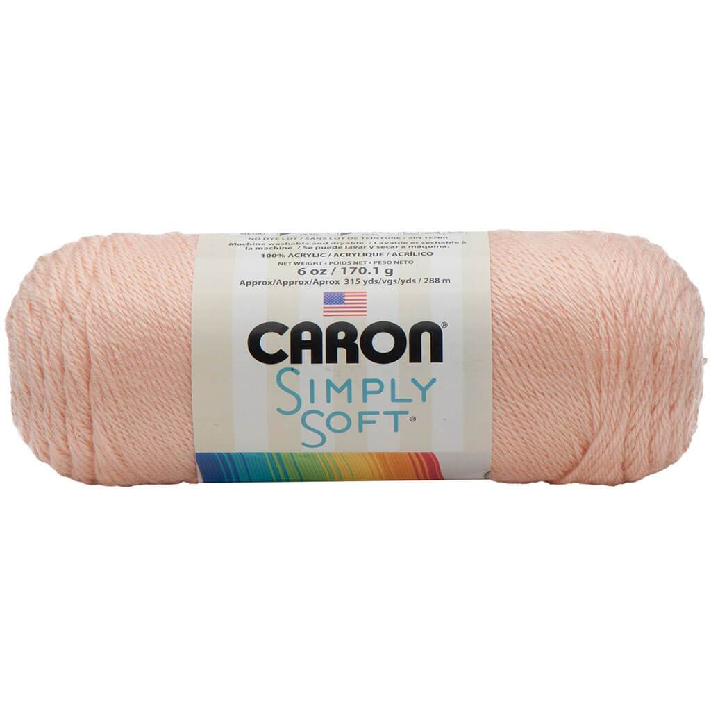 Caron Simply Soft Solids Yarn Light Country Peach