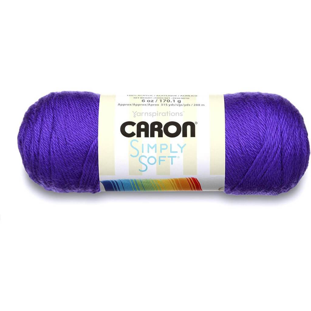 Caron Simply Soft Solids Yarn Iris