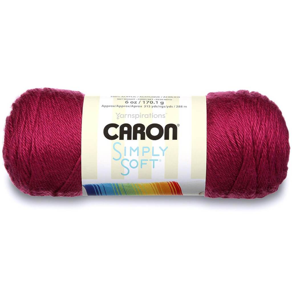 Caron Simply Soft Solids Yarn Fuchsia