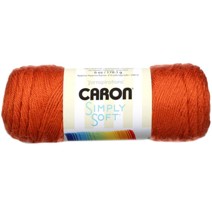 Caron Simply Soft Solids Yarn Pumpkin