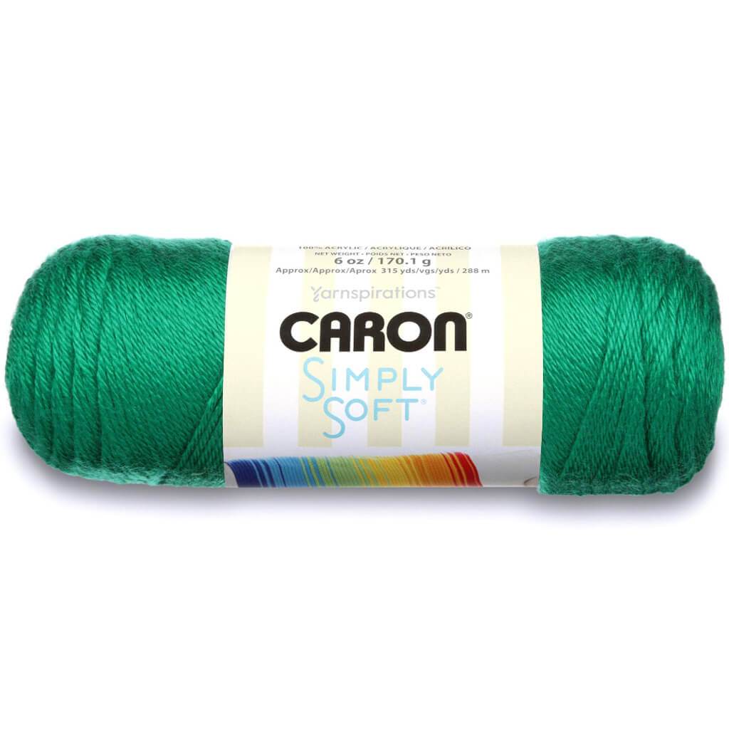 Caron Simply Soft Solids Yarn Kelly Green