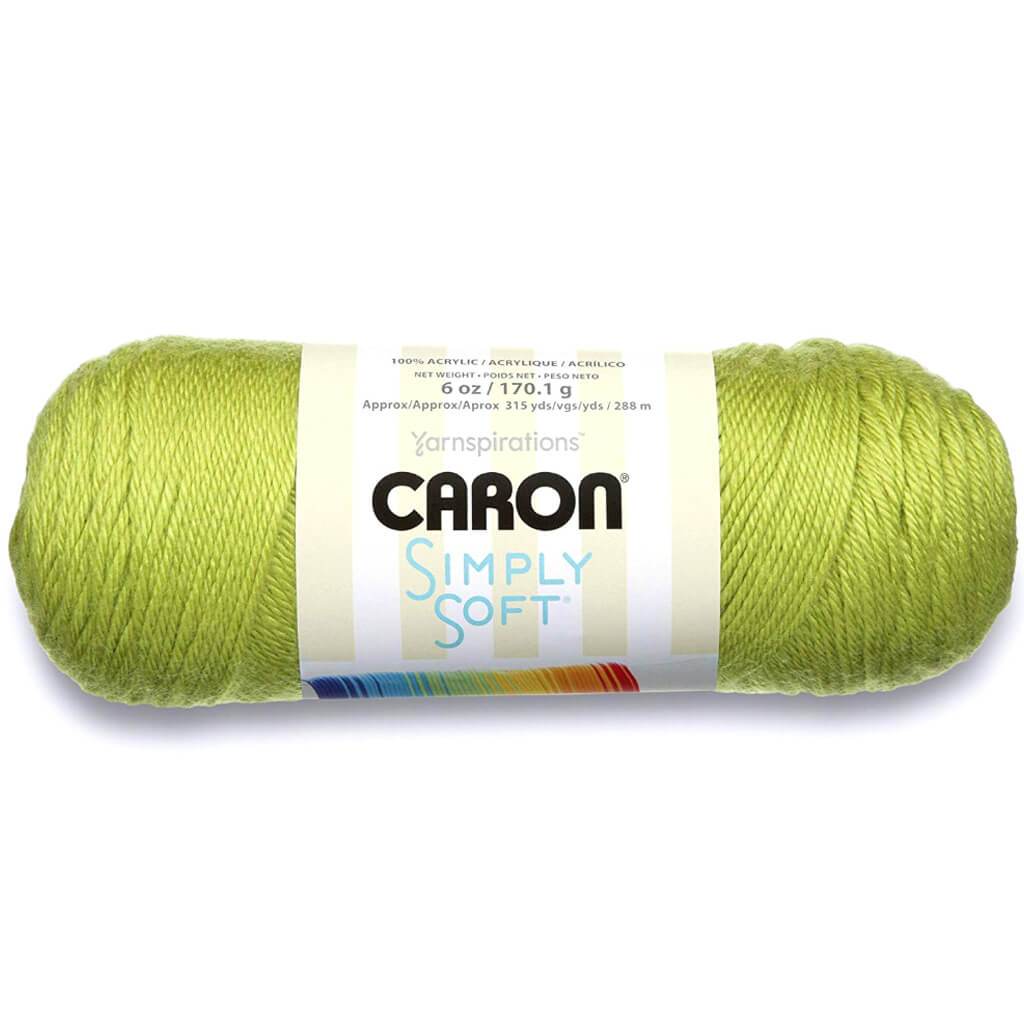 Caron Simply Soft Solids Yarn Chartreuse