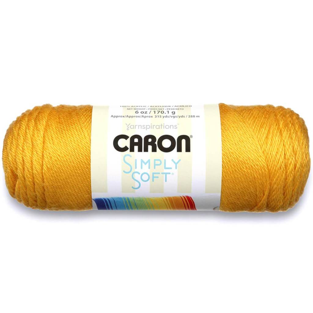 Caron Simply Soft Solids Yarn Gold