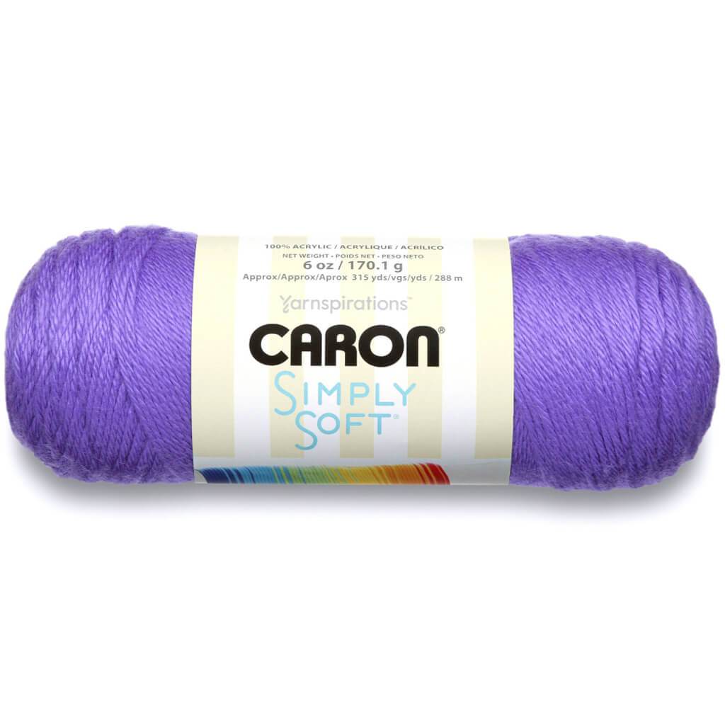 Caron Simply Soft Brites Yarn Grape