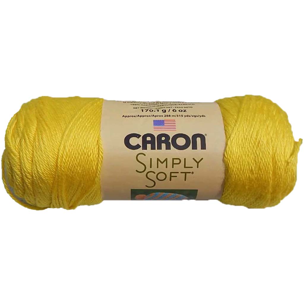 YARN SIMPLY SOFT BRT SUPER YLLW 