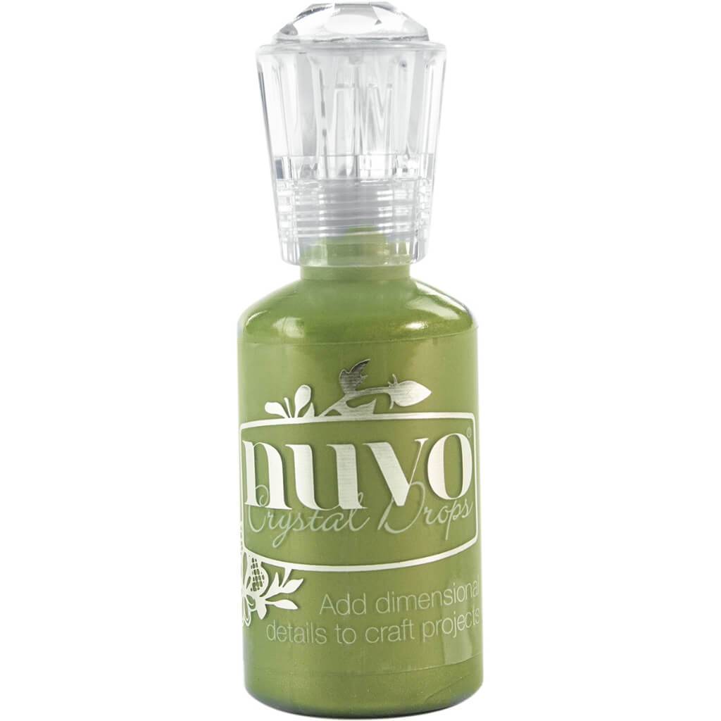 Nuvo Crystal Drops 1.1oz Bottle Green