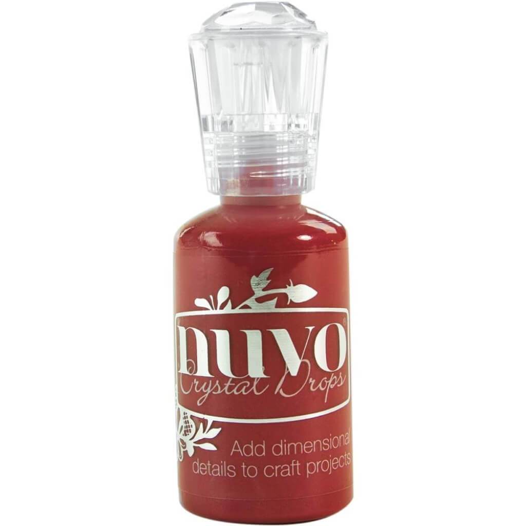 Nuvo Crystal Drops 1.1oz Autumn Red