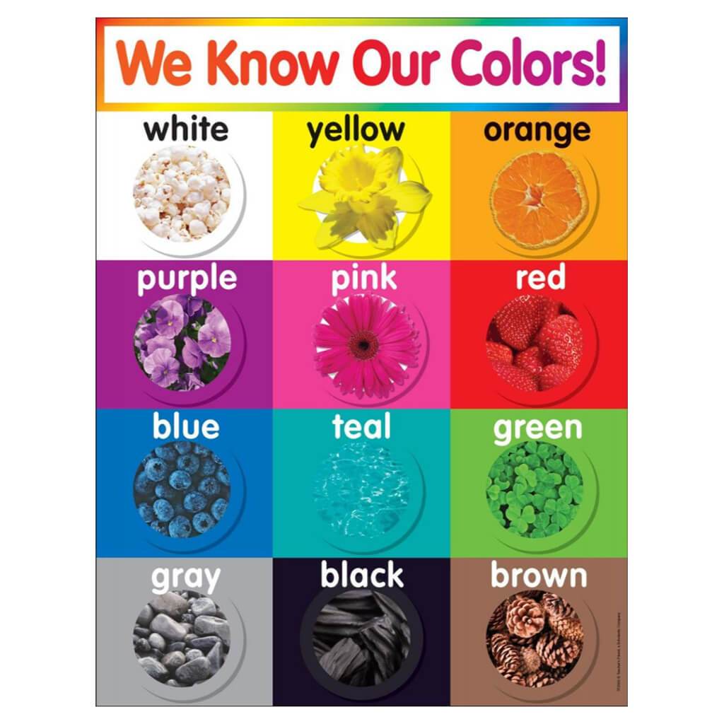 Colors Chart Gr Pk-5