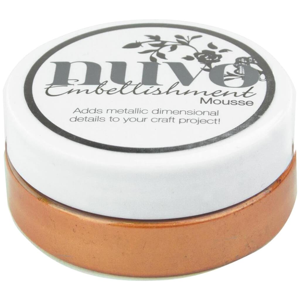 Nuvo Embellishment Mousse Orange Blush