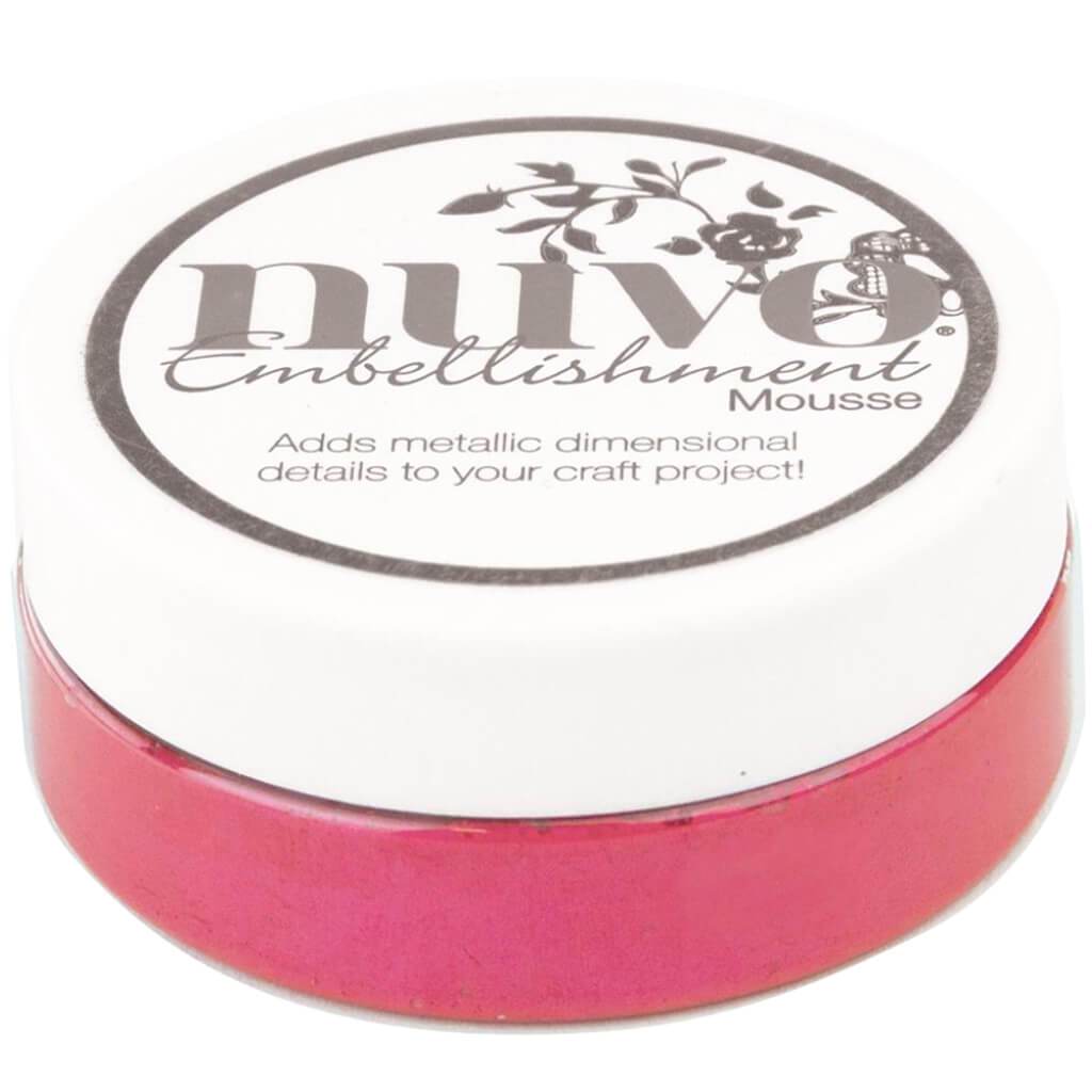 Nuvo Embellishment Mousse Pink Flambe