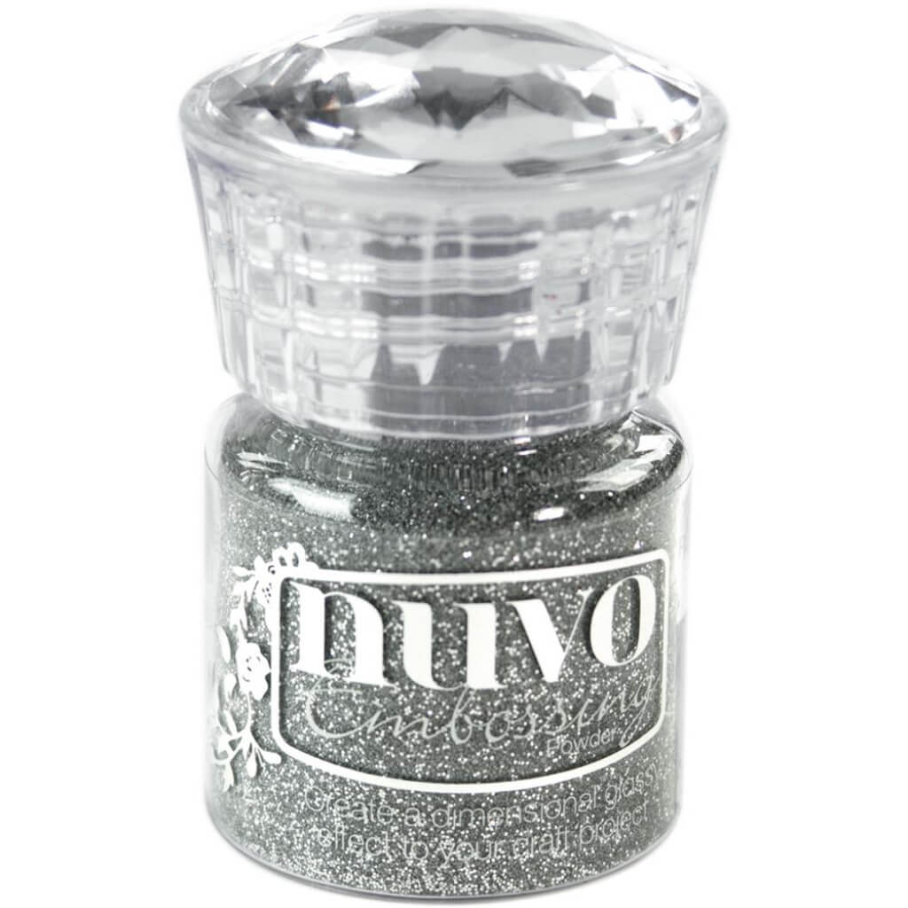 Nuvo Glitter Embossing Powder Silver Moonlight