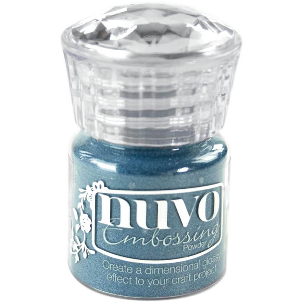 Nuvo Embossing Powder .74oz Odyssey Blue