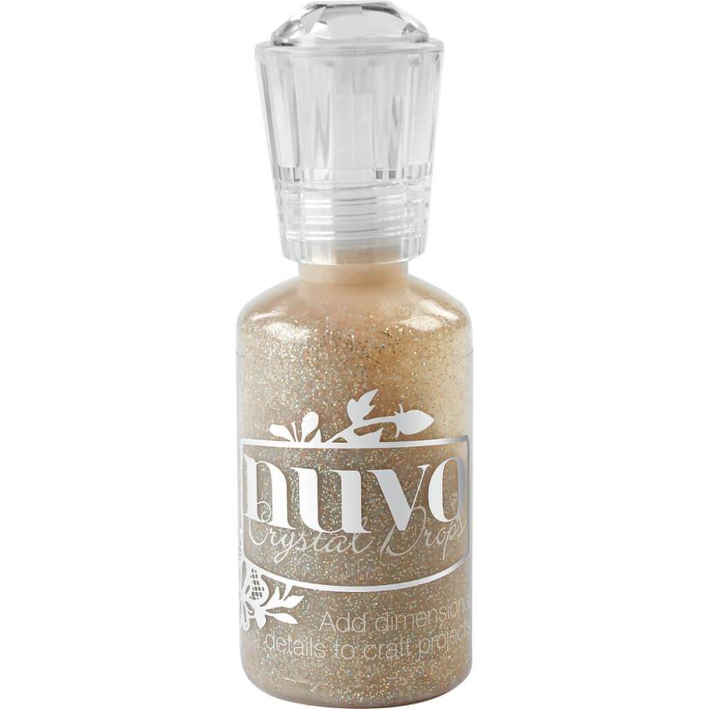 Nuvo Glitter Drops 1.1oz Honey Gold