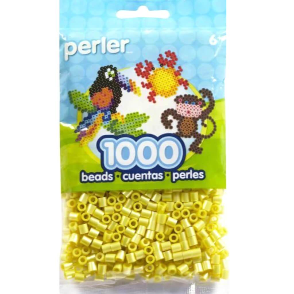 Perler Pearl Beads 1,000/Pkg Yellow