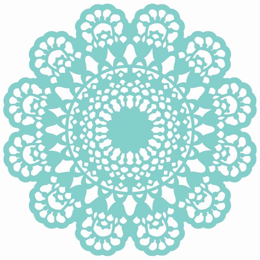 Kaisercraft Designer Template 12in x 12in Doily