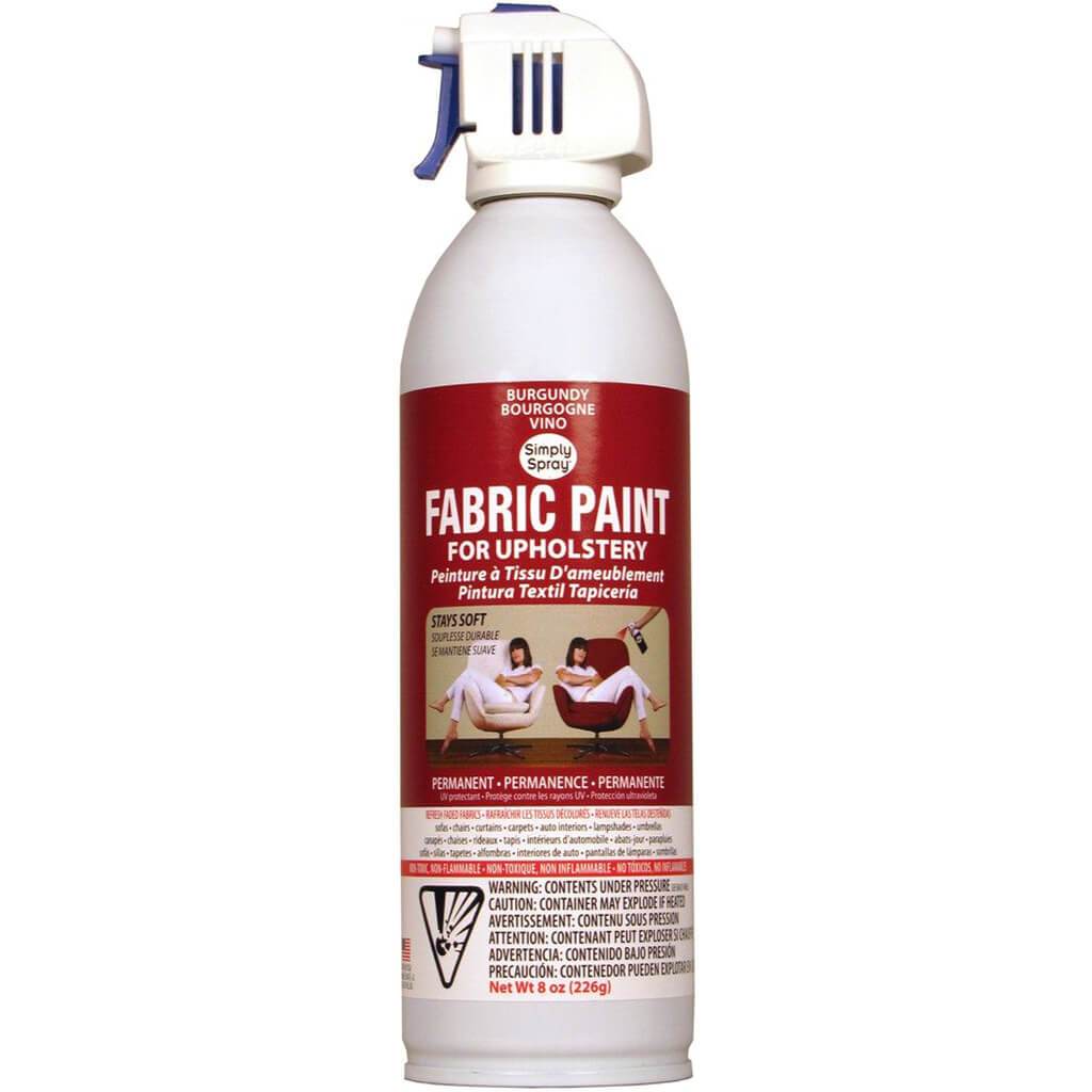 Upholstery Spray Fabric Paint 8oz