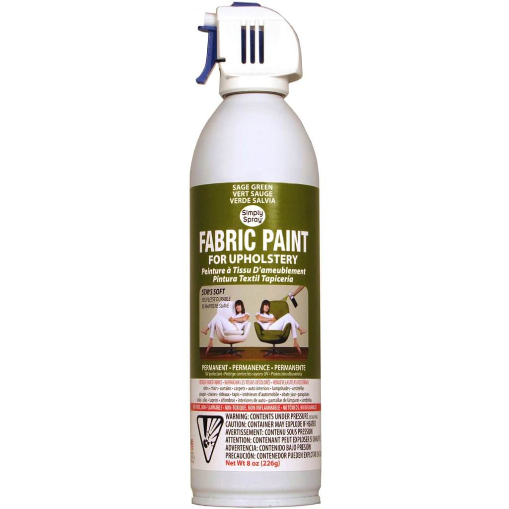 Upholstery Spray Fabric Paint 8oz