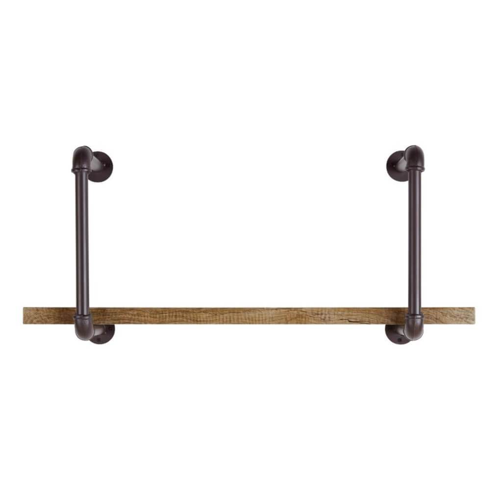 PIPE WALL SHELF 1 TIER 