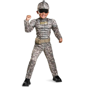 Combat Warrior Muscle Costume
